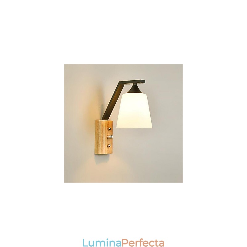 Pictură retro modernă și contemporană pentru lumini de perete cu protecție a ochilor în stil mini