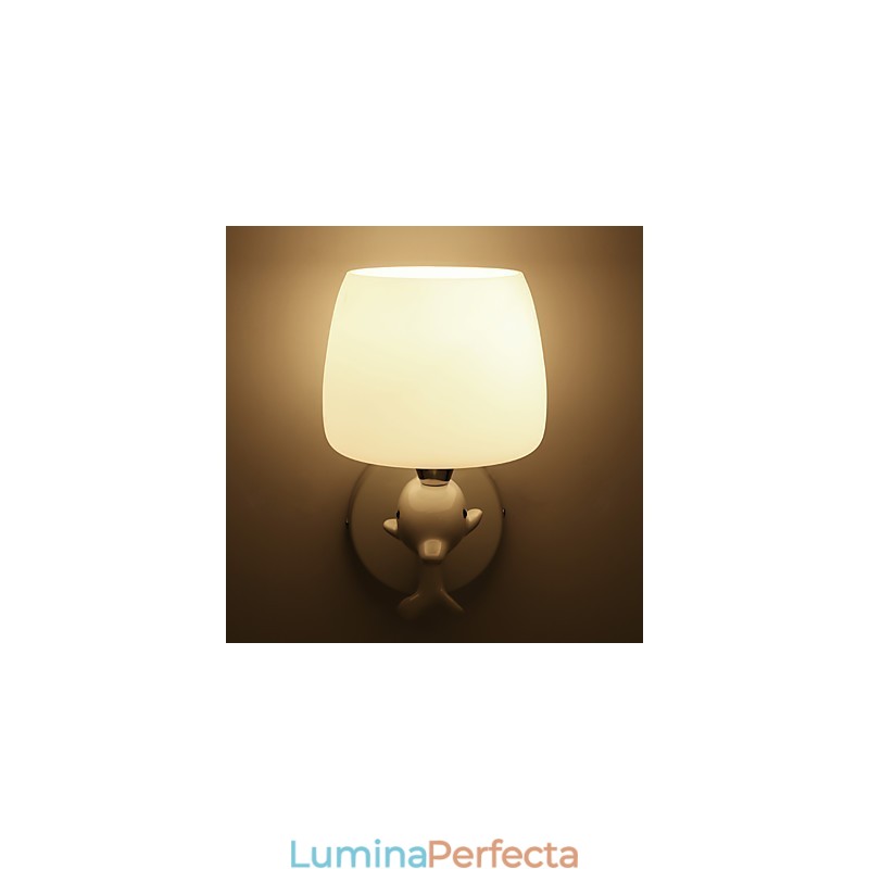 Caracteristică modernă de pictură contemporană pentru protecția ochilor Lumină ambientală Aplice de perete Applique