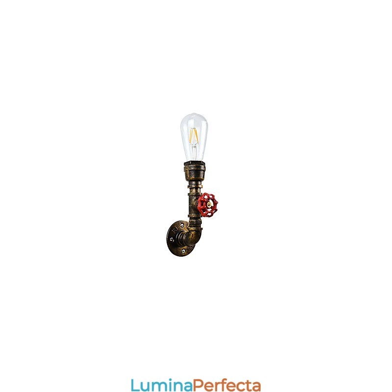 Aplice Aplice Perete Perete Fier Lampă Dumb Neagră Lightsaber Lampă Pe Perete