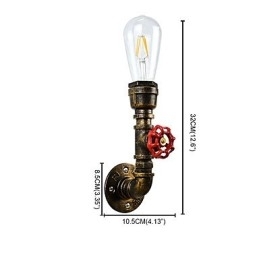 Aplice Aplice Perete Perete Fier Lampă Dumb Neagră Lightsaber Lampă Pe Perete