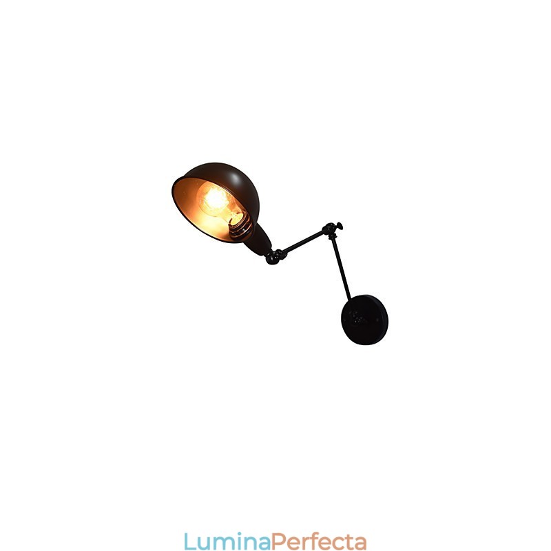 Lampă de perete pliabilă din fier de perete Buzz Dumb Black Lightsaber Lampă pe perete în stil european stil american