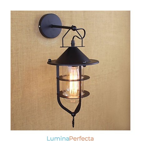 Caracteristică de pictură retro de la țară pentru aplice de perete cu lumină ambientală pentru protecția ochilor în stil mini Caracteristică de pictură retro de la țară pentru aplice de perete cu lumină ambientală pentru protecția ochilor în stil mini