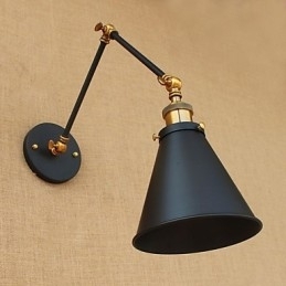 Lampă de perete din alamă, de epocă, industrială, de perete, iluminat pentru casă, decor interior, aplice de perete