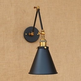 Lampă de perete din alamă, de epocă, industrială, de perete, iluminat pentru casă, decor interior, aplice de perete