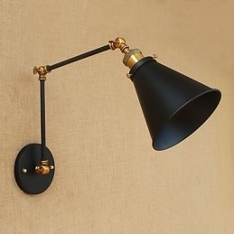 Lampă de perete din alamă, de epocă, industrială, de perete, iluminat pentru casă, decor interior, aplice de perete