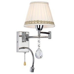 Modern Contemporan Rustic Lodge Modern Contemporan Country Crom Caracteristică pentru lampa de perete cu braț oscilant