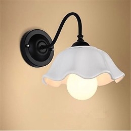 Caracteristică modernă și contemporană de pictură rurală pentru protecția ochilor în stil mini perete cu lumină ambientală
