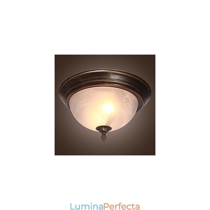 Suport încastrat de inspirație antică cu 2 lumini