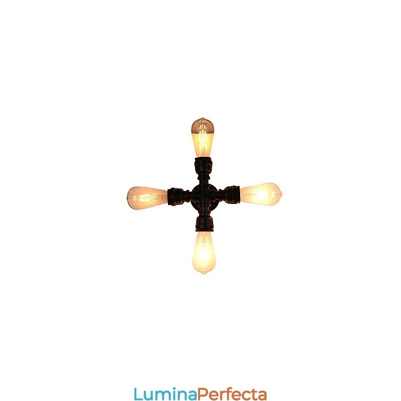 Rustic Lodge Tradițional Clasic Vechi Alamă Caracteristică pentru lumină ambientală Applique de perete