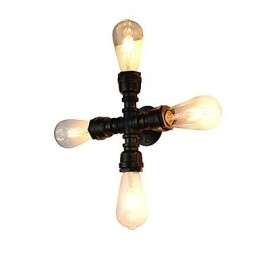 Rustic Lodge Tradițional Clasic Vechi Alamă Caracteristică pentru lumină ambientală Applique de perete