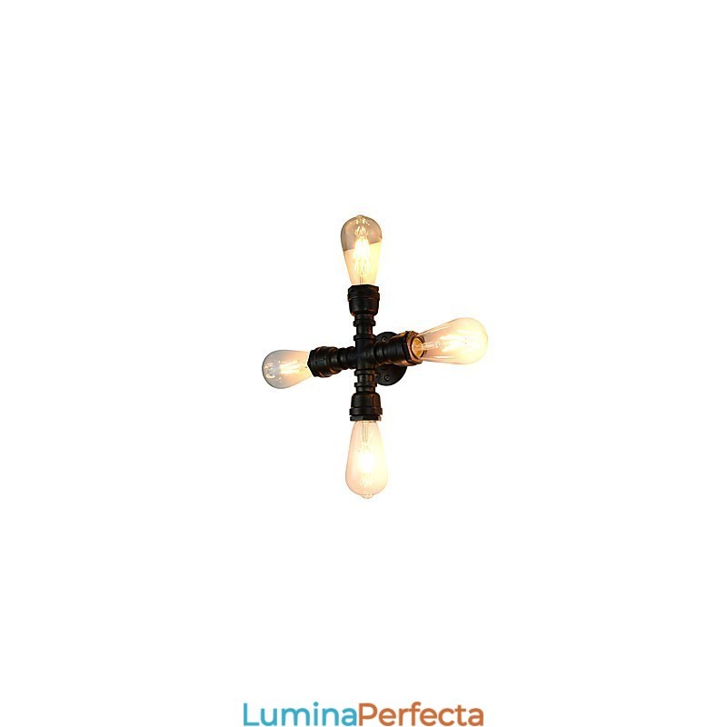 Rustic Lodge Tradițional Clasic Vechi Alamă Caracteristică pentru lumină ambientală Applique de perete