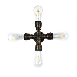 Rustic Lodge Tradițional Clasic Vechi Alamă Caracteristică pentru lumină ambientală Applique de perete