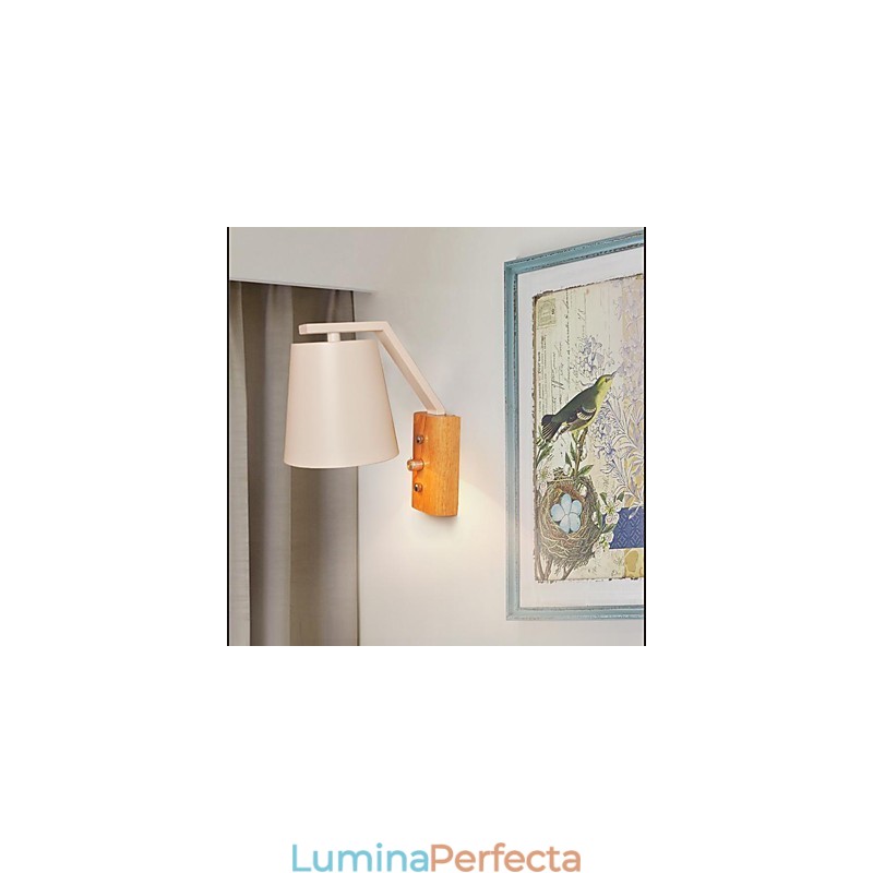 Caracteristică modernă, contemporană, cu finisaj cu oxid negru, pentru aplice de perete