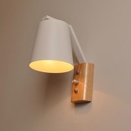 Caracteristică modernă, contemporană, cu finisaj cu oxid negru, pentru aplice de perete