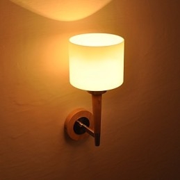 Aplică de perete din sticlă Caracteristică pentru lumina ambientală în stil mini Aplice de perete
