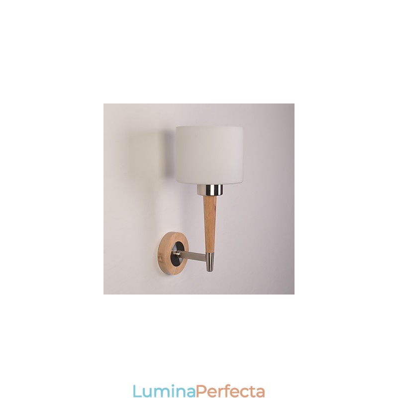 Aplică de perete din sticlă Caracteristică pentru lumina ambientală în stil mini Aplice de perete