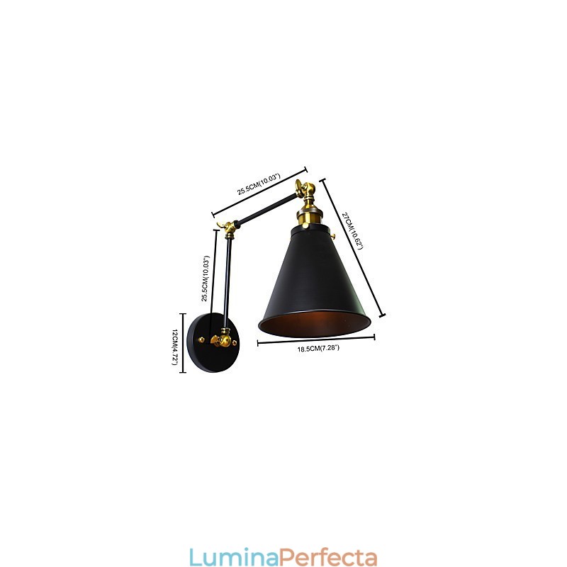 Rustic Lodge Pictură tradițională clasică Caracteristică pentru lumini de perete lumini de perete