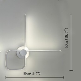 Lampă de perete pentru dormitor Lampă de perete Nordic Creativ Minimalist Modernă Lampă de perete pentru culoar Scări Lumini