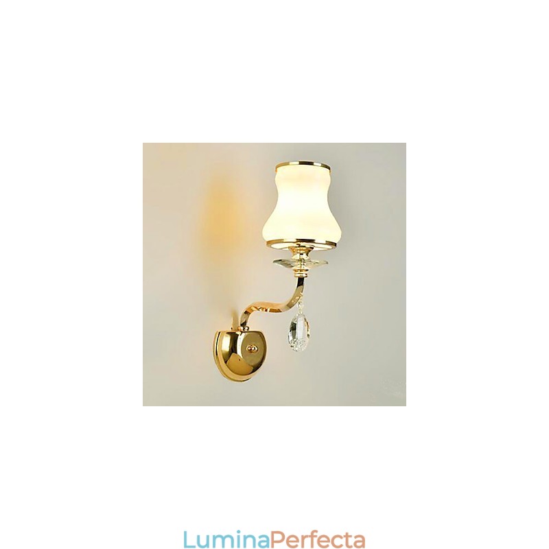 Caracteristică modernă și contemporană galvanizată pentru lumini de perete cu lumină ambientală pentru protecția ochilor în stil mini