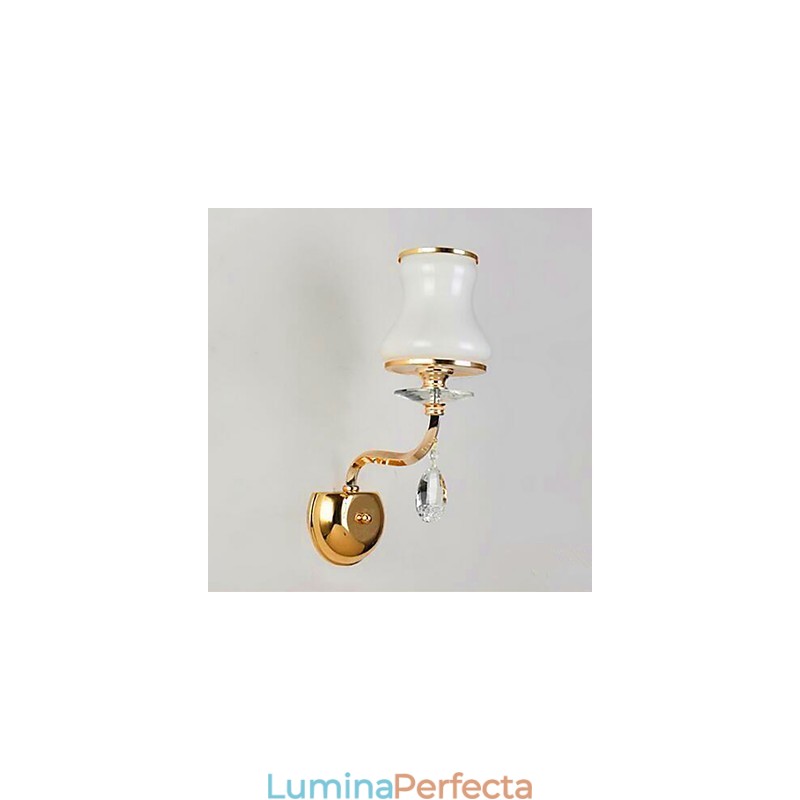 Caracteristică modernă și contemporană galvanizată pentru lumini de perete cu lumină ambientală pentru protecția ochilor în stil mini