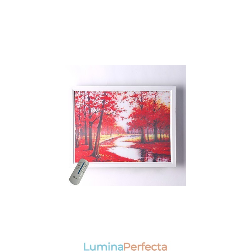 Funcție integrată de pictură modernă contemporană modernă contemporană pentru aplice de perete cu lumină ambientală