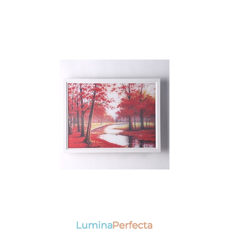 Funcție integrată de pictură modernă contemporană modernă contemporană pentru aplice de perete cu lumină ambientală