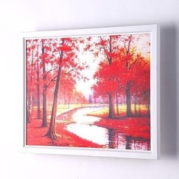 Funcție integrată de pictură modernă contemporană modernă contemporană pentru aplice de perete cu lumină ambientală