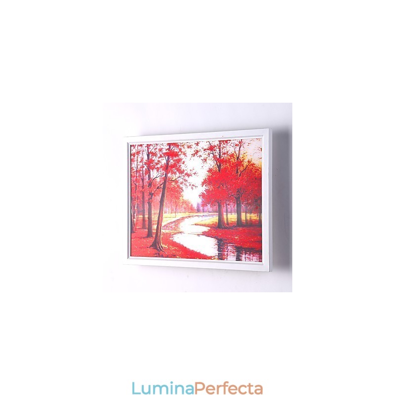 Funcție integrată de pictură modernă contemporană modernă contemporană pentru aplice de perete cu lumină ambientală