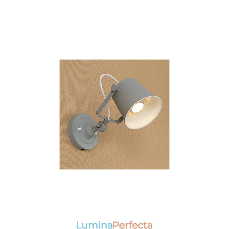Aplică de perete din oțel vopsit Dumb Black American Coffee Decoration Lumină de perete retro Lampă cu sabie pe perete
