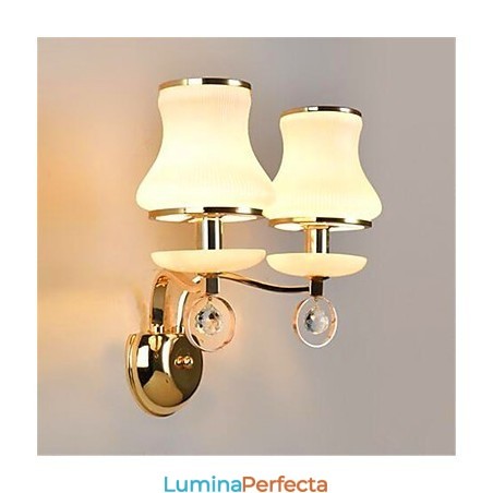 Funcție galvanizată modernă și contemporană pentru lumini de perete cu protecție a ochilor în stil mini de cristal Funcție galvanizată modernă și contemporană pentru lumini de perete cu protecție a ochilor în stil mini de cristal