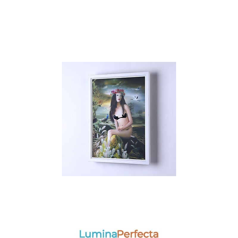 Funcție integrată de pictură modernă contemporană modernă contemporană pentru aplice de perete cu lumină ambientală