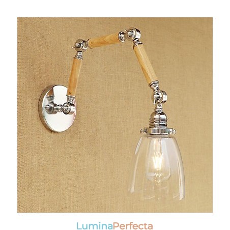 Caracteristică galvanizată retro de țară pentru lumini cu braț oscilant de protecție a ochilor Caracteristică galvanizată retro de țară pentru lumini cu braț oscilant de protecție a ochilor