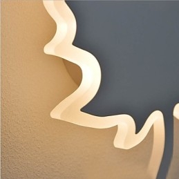 Funcție integrată de pictură modernă contemporană modernă contemporană pentru aplice de perete cu lumină ambientală