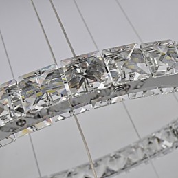 Candelabru tradițional clasic din metal cromat