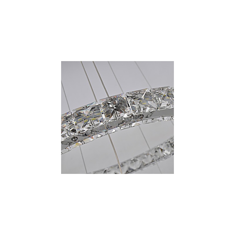 Candelabru tradițional clasic din metal cromat