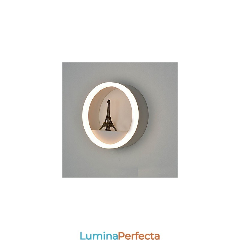 Funcție integrată de pictură modernă contemporană modernă contemporană pentru aplice de perete cu lumină ambientală
