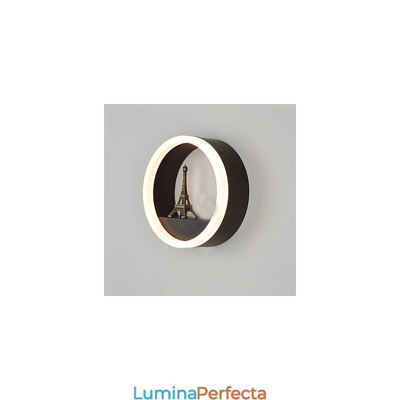 Funcție integrată de pictură modernă contemporană modernă contemporană pentru aplice de perete cu lumină ambientală