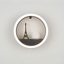 Funcție integrată de pictură modernă contemporană modernă contemporană pentru aplice de perete cu lumină ambientală