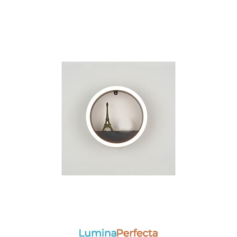 Funcție integrată de pictură modernă contemporană modernă contemporană pentru aplice de perete cu lumină ambientală
