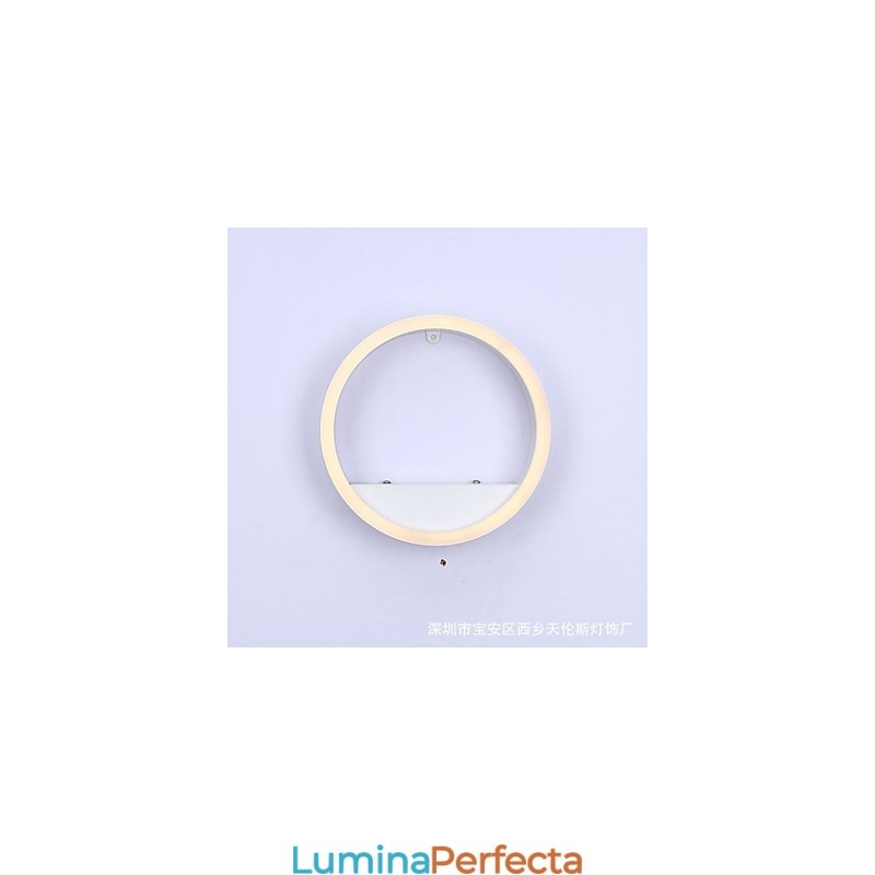 Funcție integrată de pictură modernă contemporană modernă contemporană pentru aplice de perete cu lumină ambientală