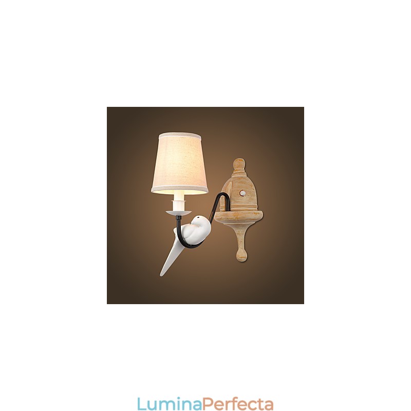 Rustic Lodge Pictură simplă de epocă Caracteristică Lumină ambientală Aplice de perete Lampă de perete