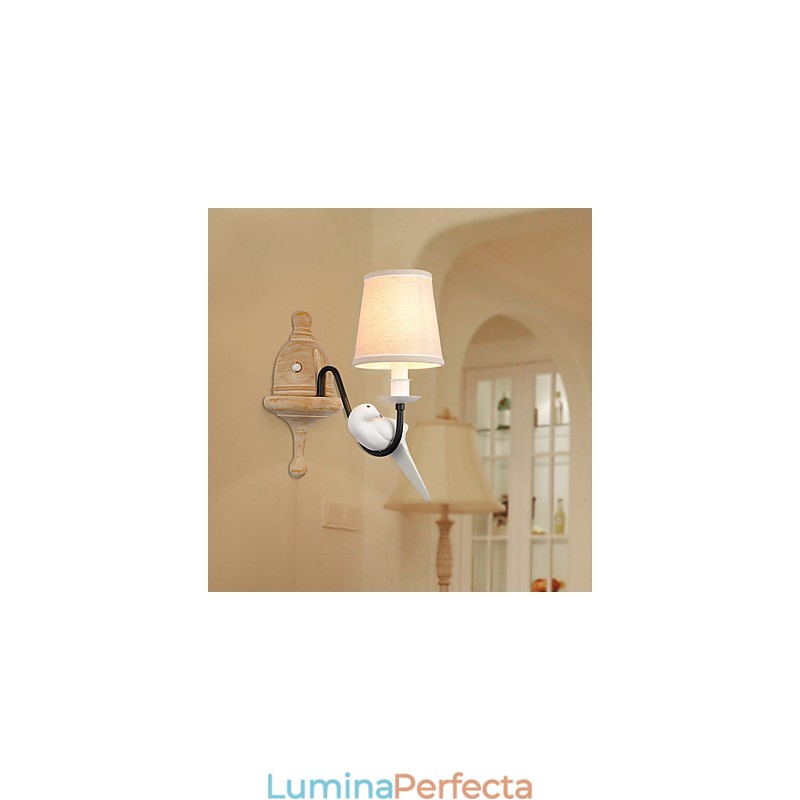 Rustic Lodge Pictură simplă de epocă Caracteristică Lumină ambientală Aplice de perete Lampă de perete