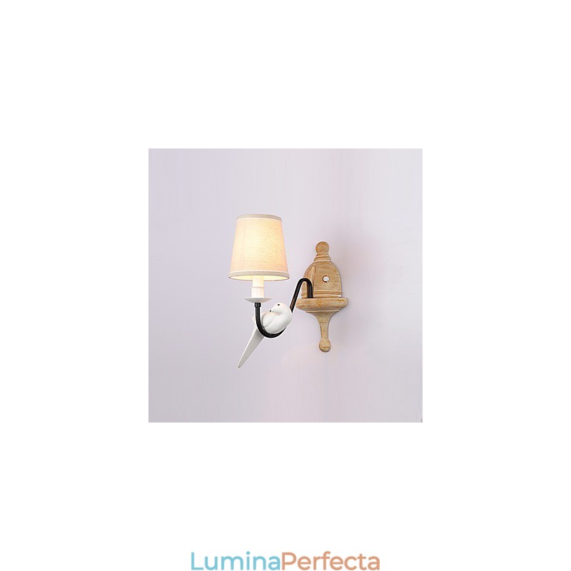 Rustic Lodge Pictură simplă de epocă Caracteristică Lumină ambientală Aplice de perete Lampă de perete