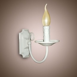 Lampă de perete modernă simplă Lumânare Lampă cu un singur cap Lampă de noptieră Coridor
