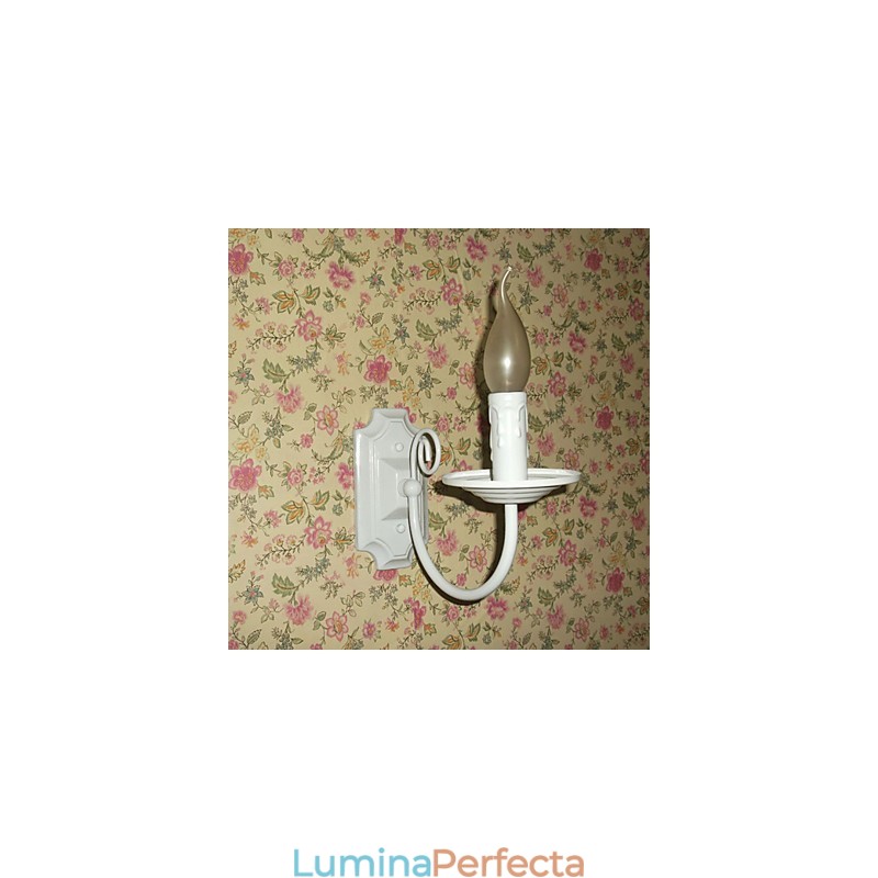 Lampă de perete modernă simplă Lumânare Lampă cu un singur cap Lampă de noptieră Coridor