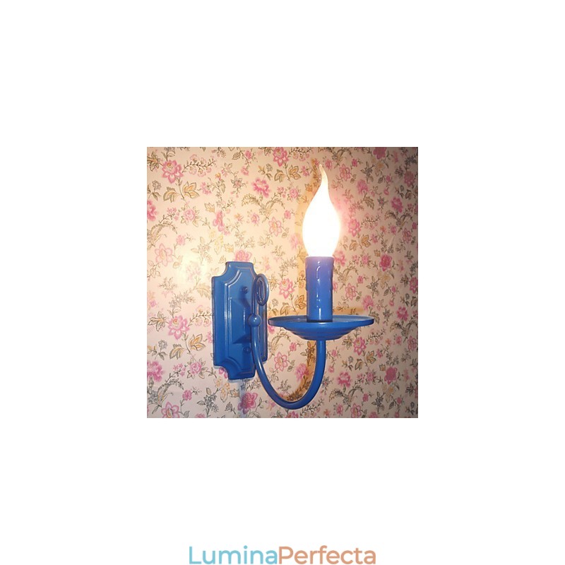 Lampă de perete modernă simplă Lumânare Lampă cu un singur cap Lampă de noptieră Coridor