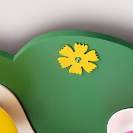 Suport încastrat din lemn de bambus modern contemporan