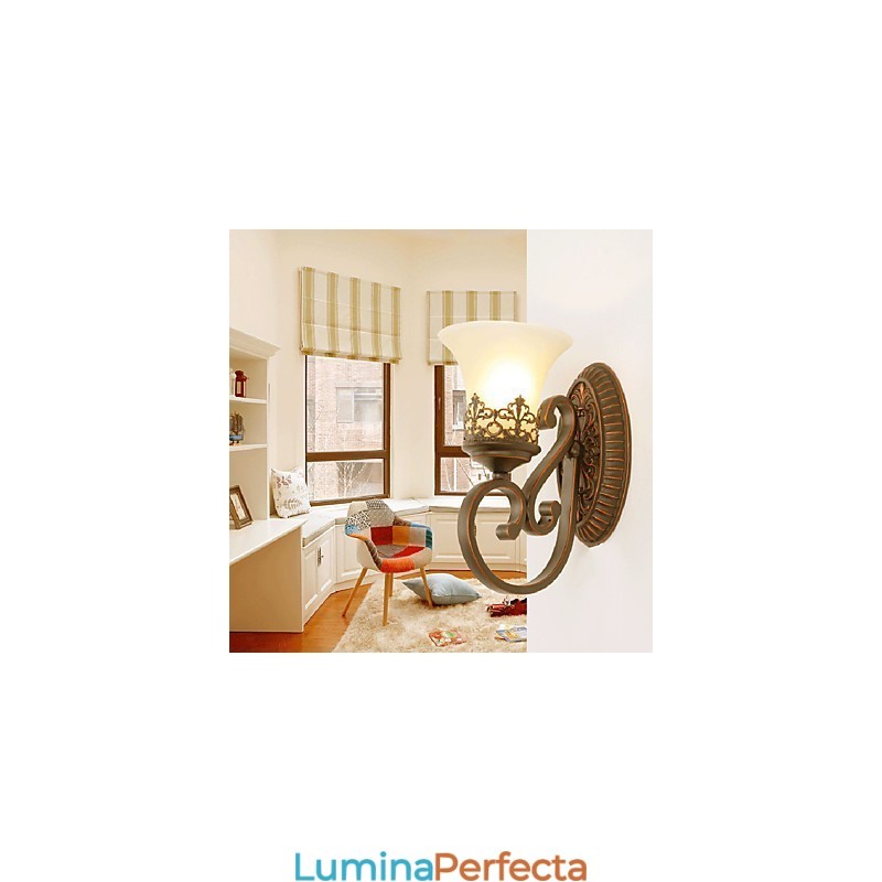 Funcție galvanizată modernă și contemporană pentru lumina ambientală Aplice de perete