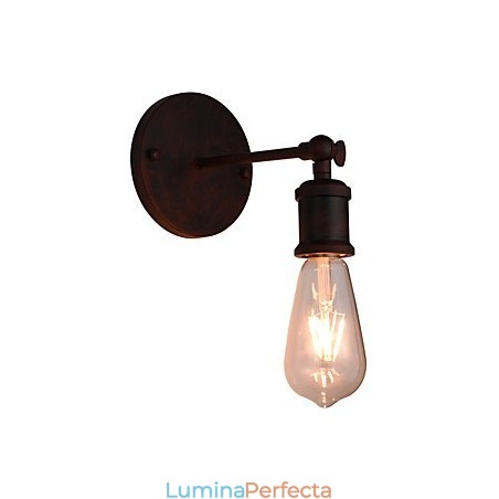 American Bar Cafe Restaurant Noptiera Cu culoar minimalist Applic din fier feruginos