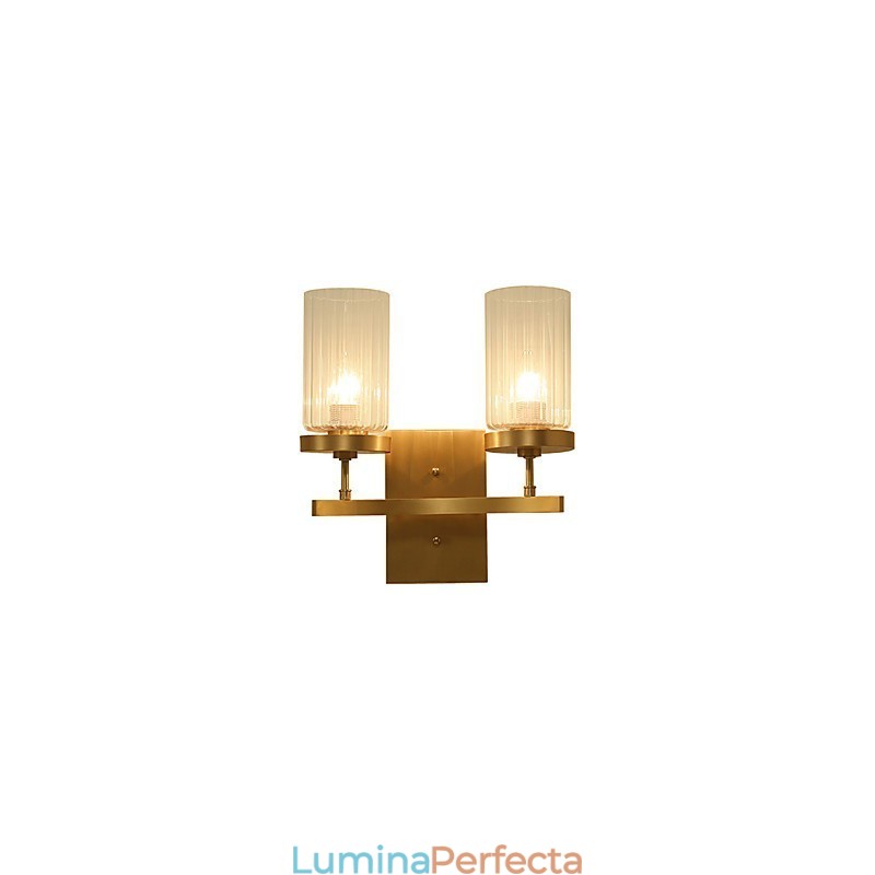 Caracteristică tradițională din alamă, tradițională, clasică, pentru aplice de perete cu iluminare în stil mini